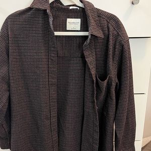 Abercrombie Plaid Button Up